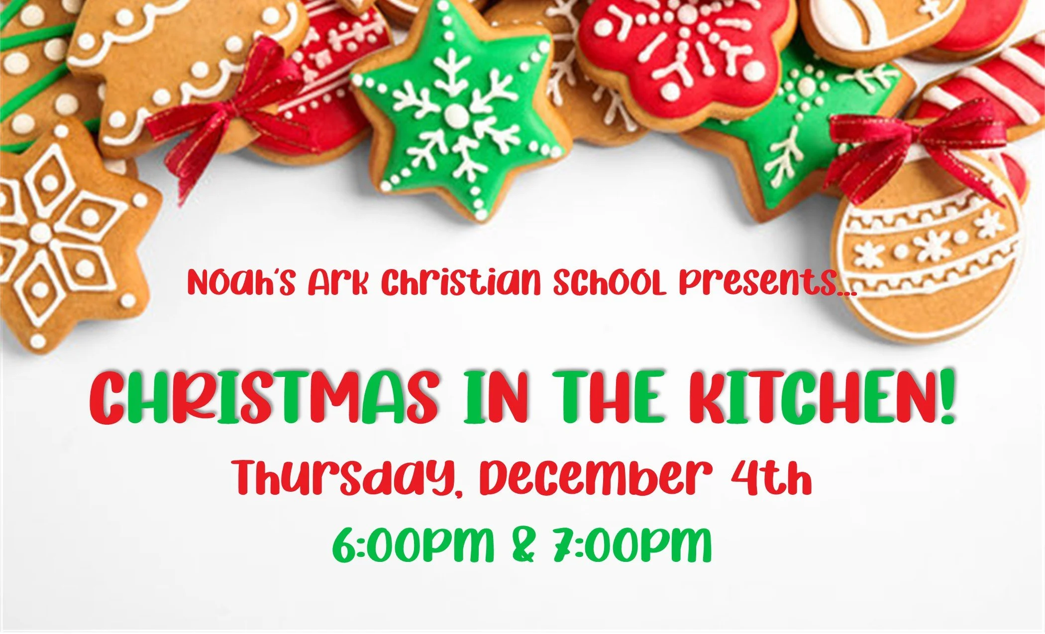 Noah's Ark Christmas Program, 12/4