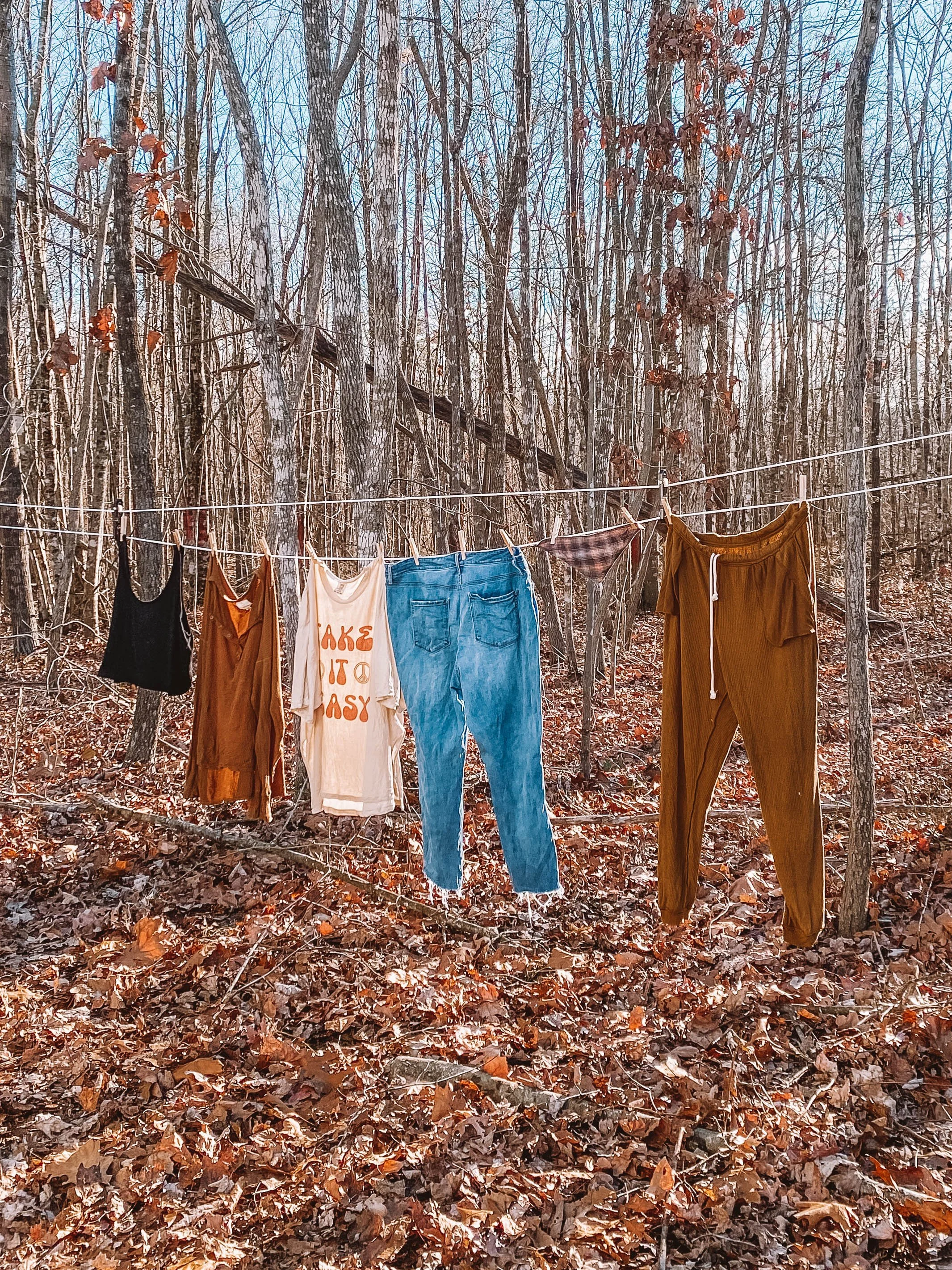 How To Set Up A Clothesline