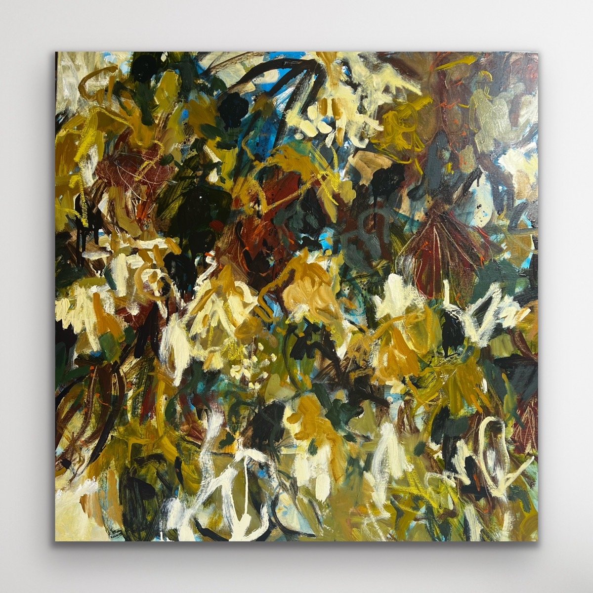 Belongil Bush Scrub, 100 x 100cm