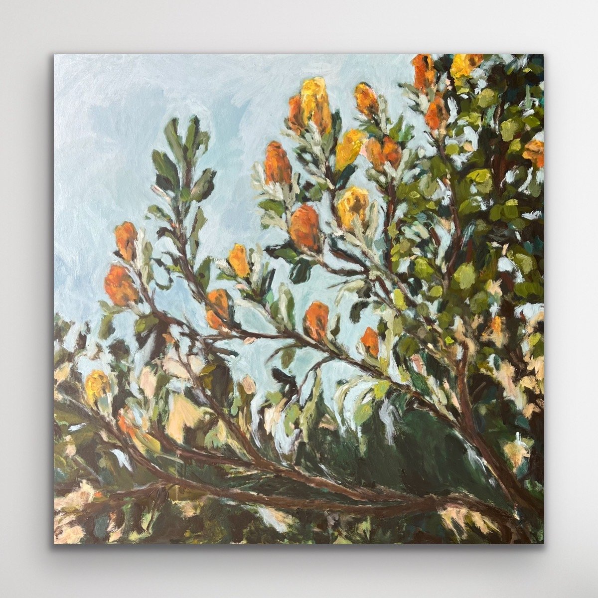 Lighthouse Afternoons, 100 x 100cm