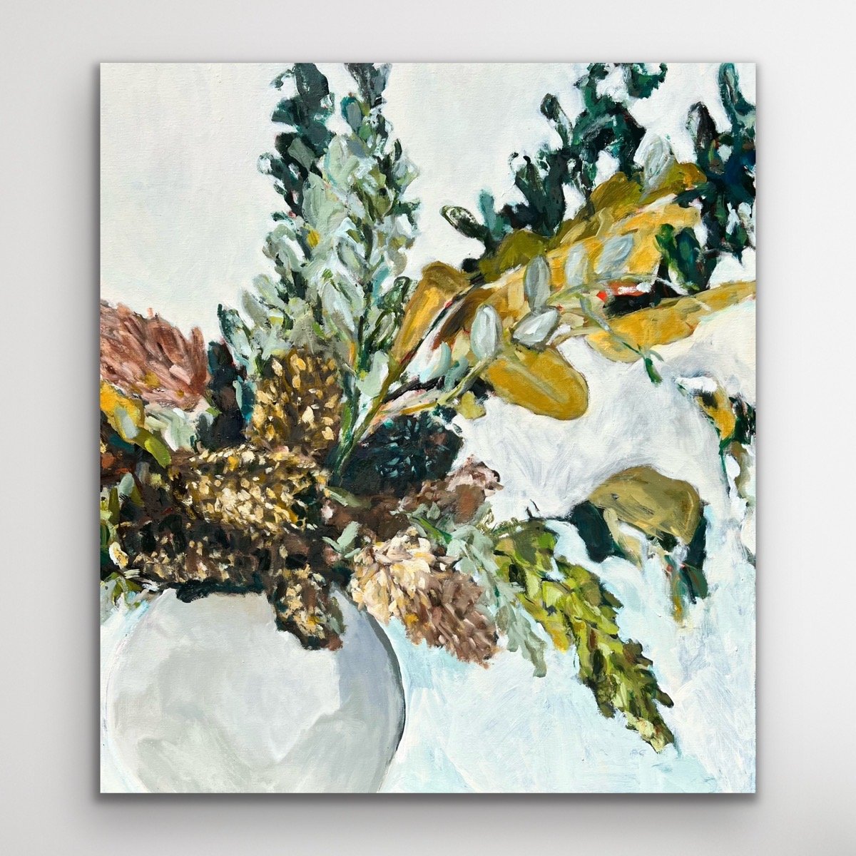 Banksia Bunch, 90 x 100cm