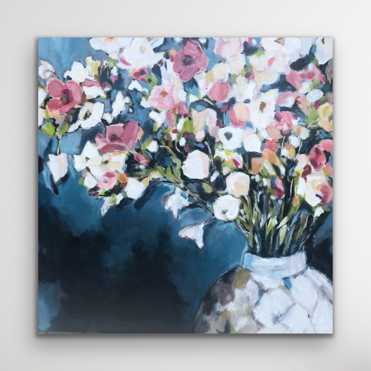 Geraldton Wax, 100 x 100cm