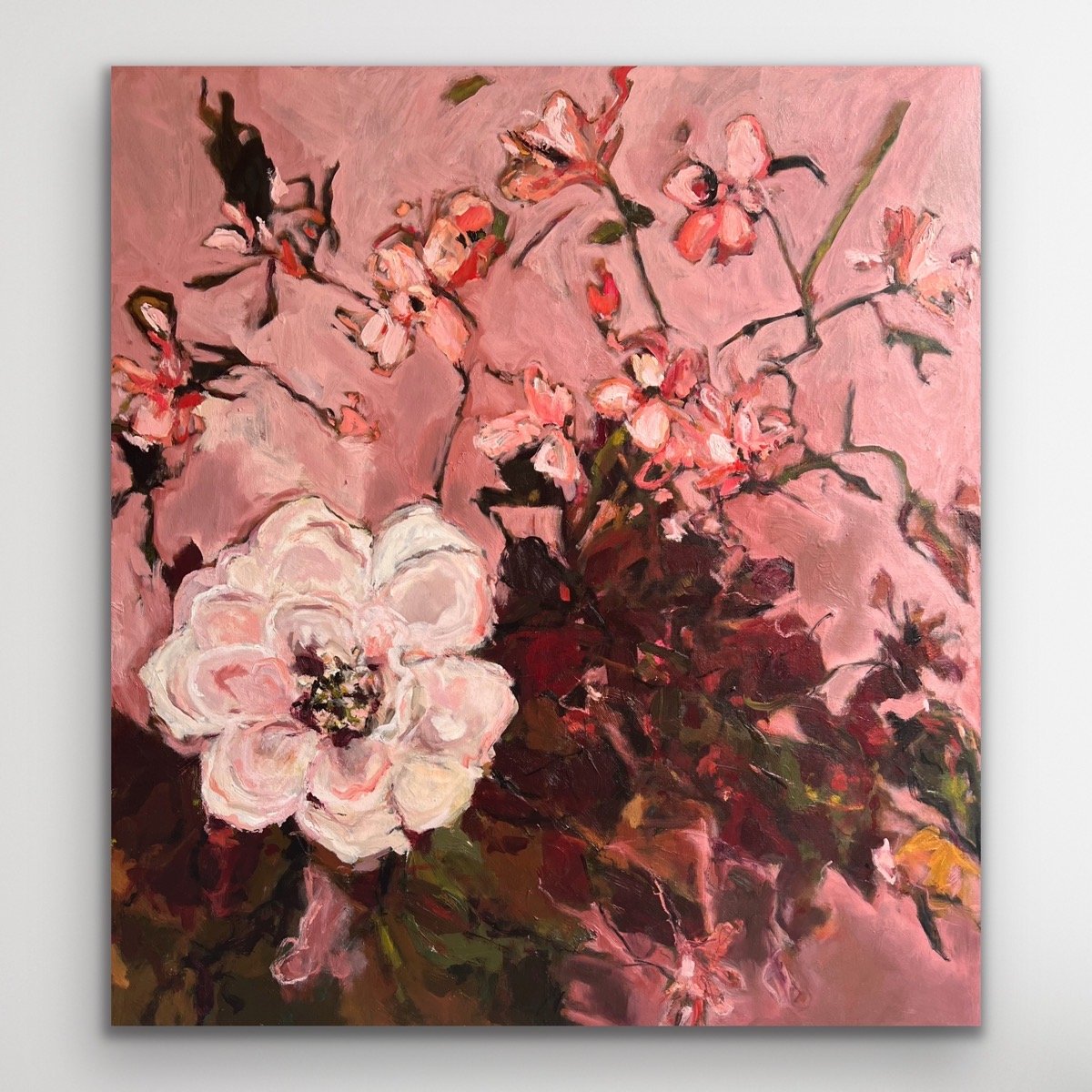 Bushland Ballet, 90 x 100cm