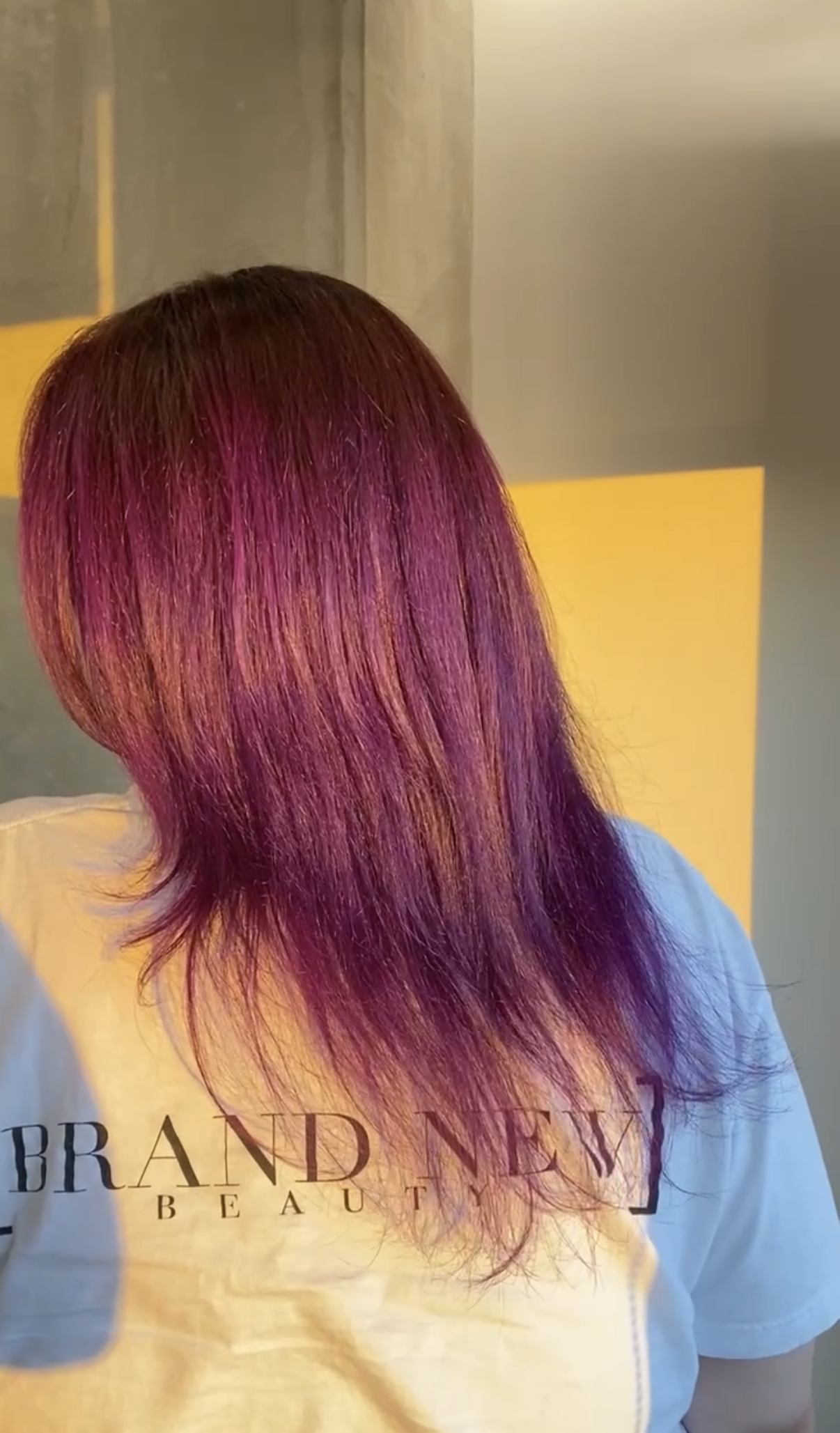 Severe bleach damage. Before cut and k-tip extensions 