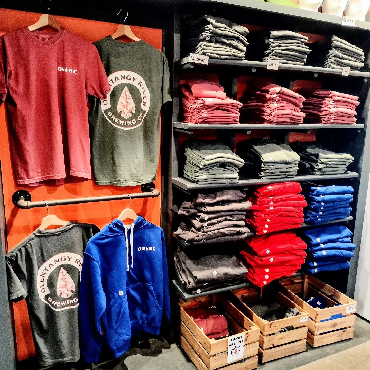 New swag is all stocked up for your holiday season! New t-shirts and hoodies are here to keep you looking warm and beery!