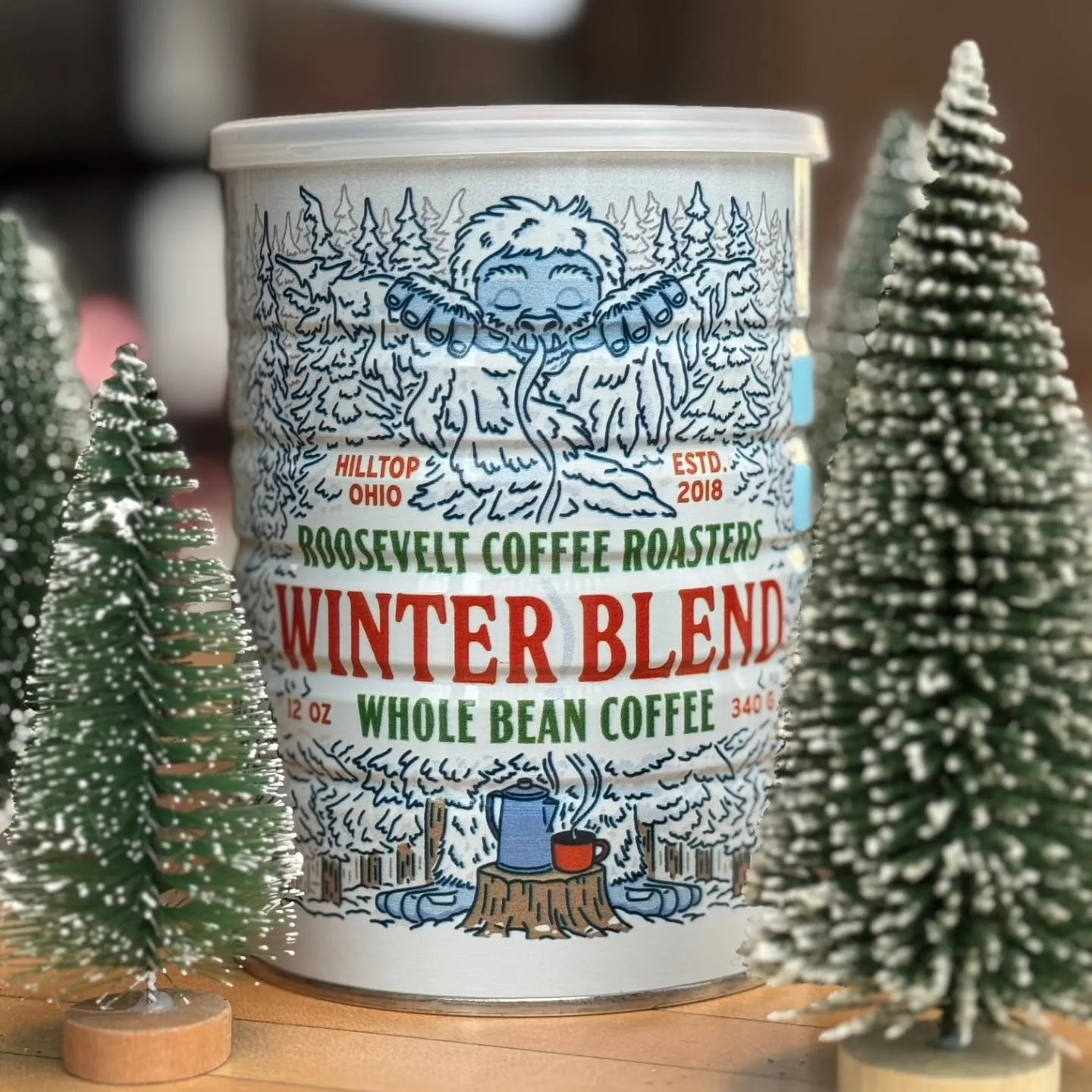 Winter Blend Cans are now in stock. Only for a limited time, so grab one while you can!