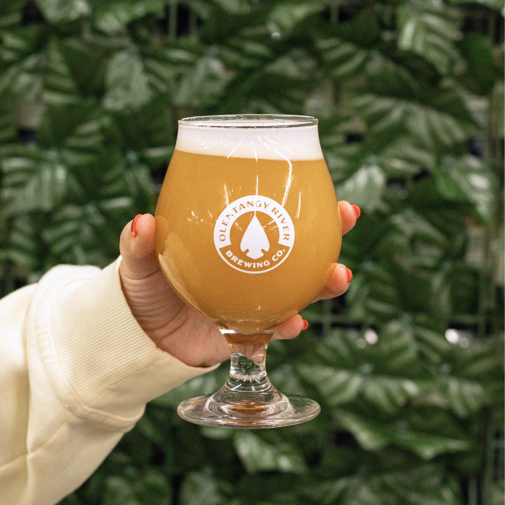 Resting Peach Face is so back 🍑 Double New England IPA fruited with peach on tap now