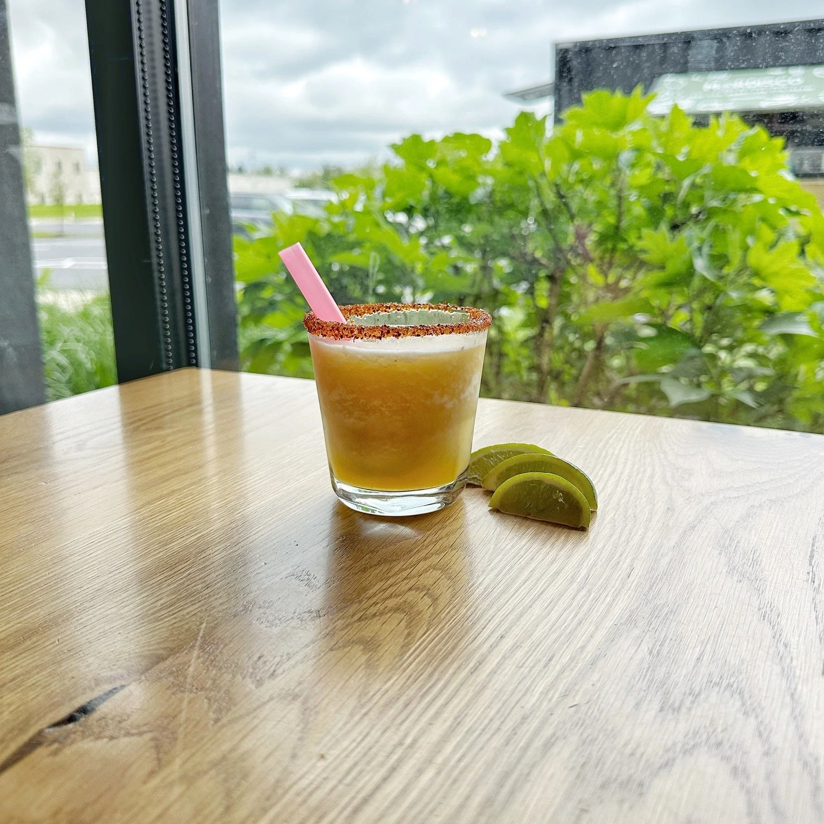 Happy Cinco de Mayo!! We have officially relaunched our Alcoholic Slushees and they are BACK for the season! 
.
Current flavors: Classic Margarita &amp; Spicy Peach Margarita.
.
Available now!