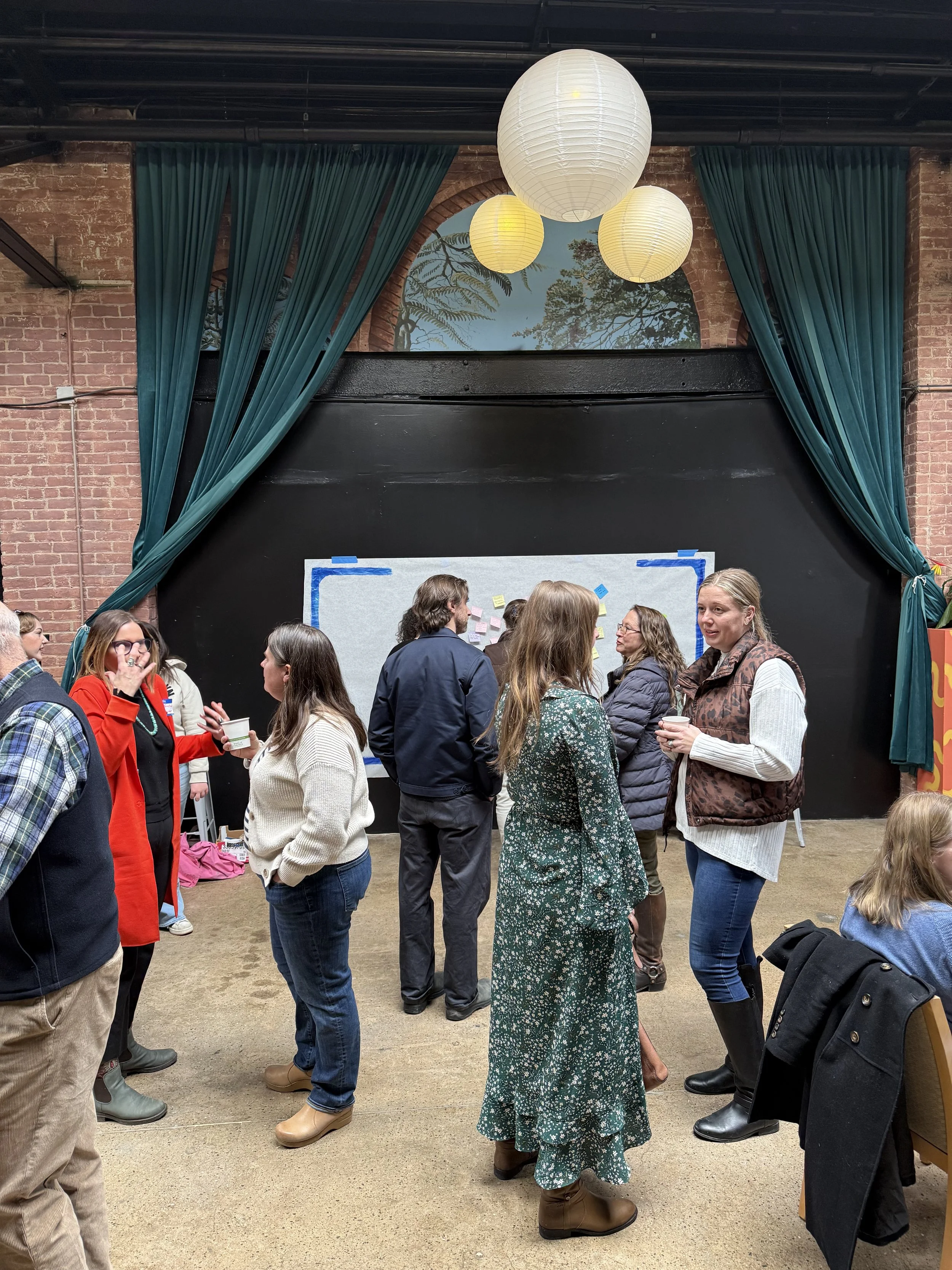 Pics from Resilient Valley's First Community Lunch