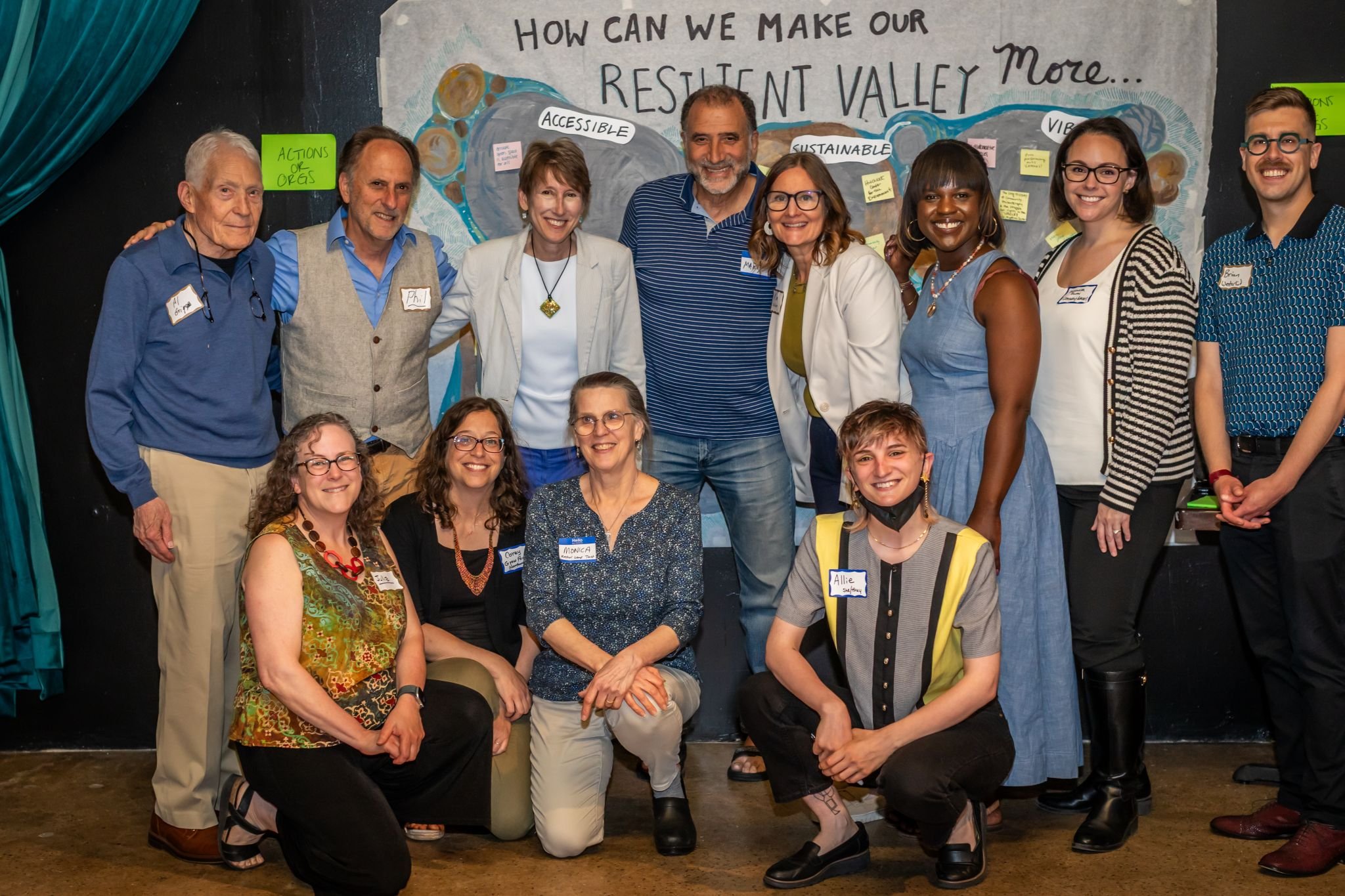 Pics from Resilient Valley's Community Lunch wrapping up FY26