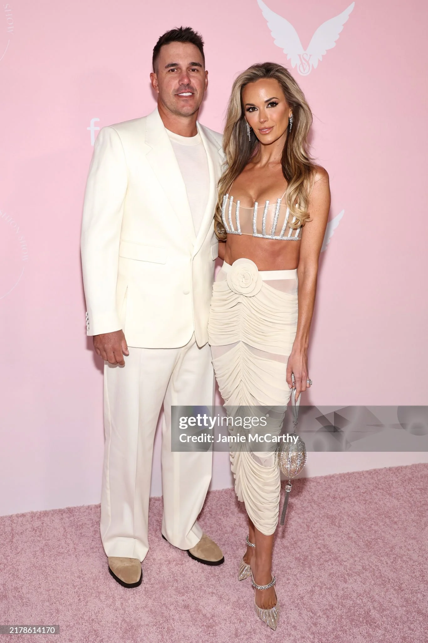 BROOKS KOEPKA + JENA SIMS x VICTORIAS SECRET FASHION SHOW 2024
