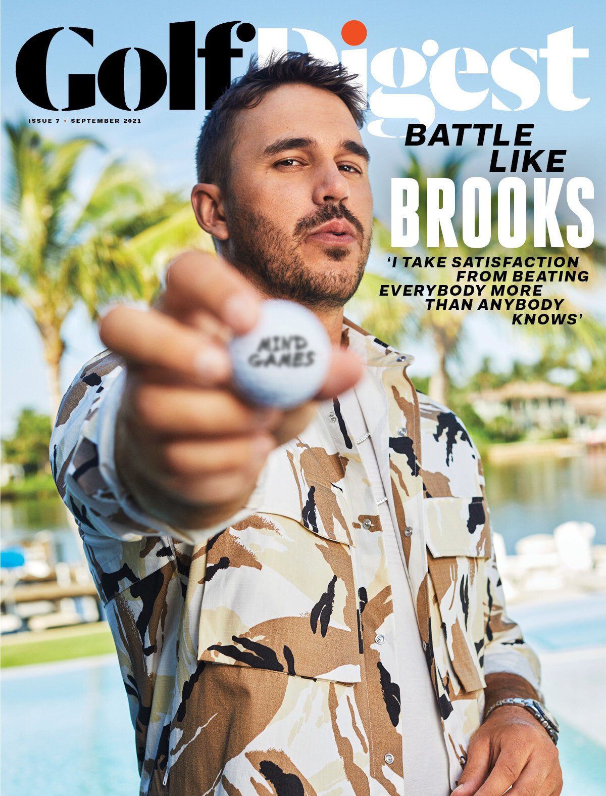BROOKS KOEPKA x GOLF DIGEST