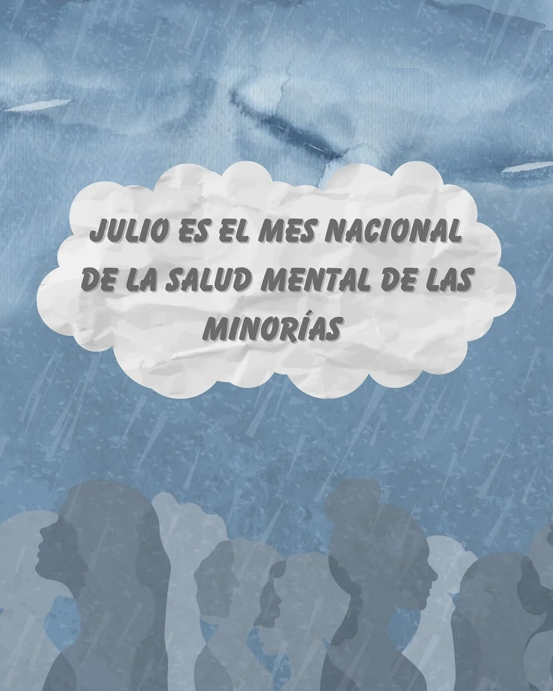 This month is National Minority Mental Health Month, and in recognition we highlighted mental health priorities identified by community leaders and organizations dedicated to providing buffering support for mental health in our last newsletter. Link 