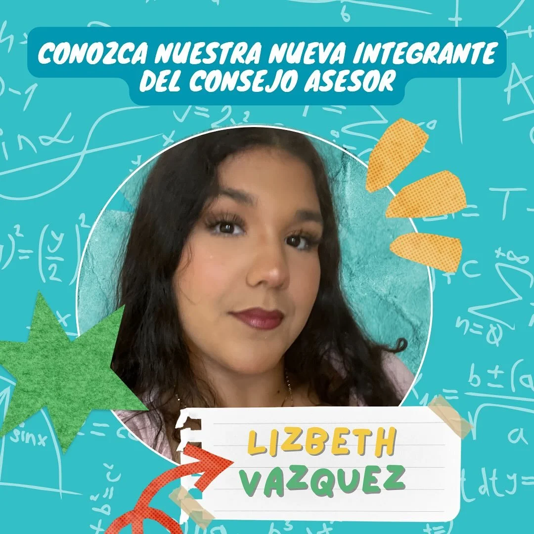 Nos complace anunciar que tenemos una nueva integrante del Consejo Asesor: Lizbeth Vazquez. Lizbeth representa el esca&ntilde;o juvenil y tambi&eacute;n forma parte de nuestro Grupo de Trabajo de L&iacute;deres Comunitarios, donde trabaj&oacute; dura
