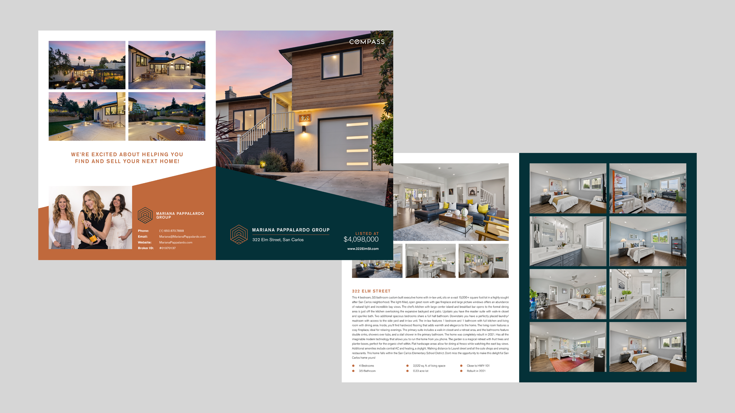 4-Sided Folded Brochure (17" x 11")