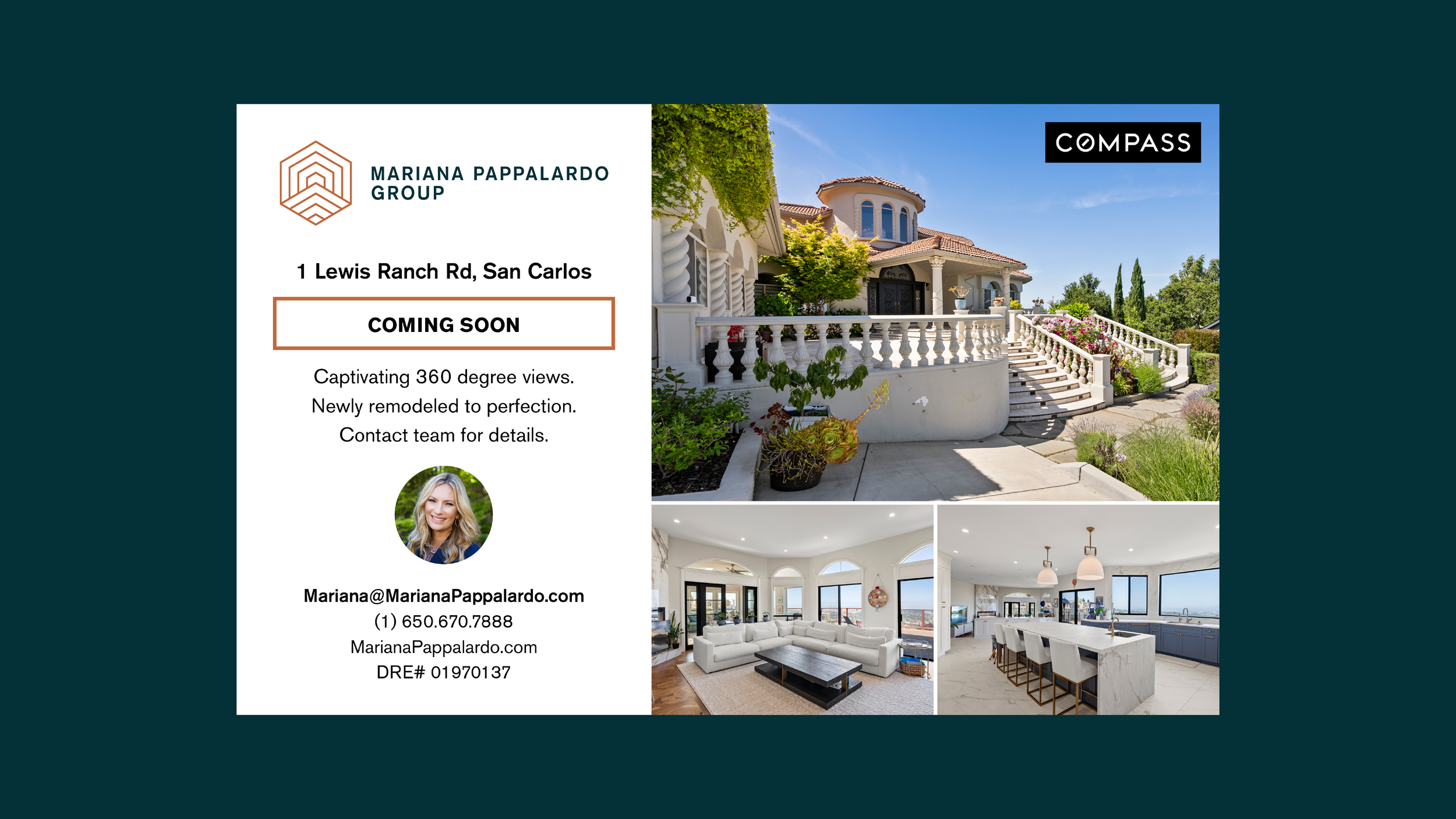 Half Page Ad for San Carlos Living