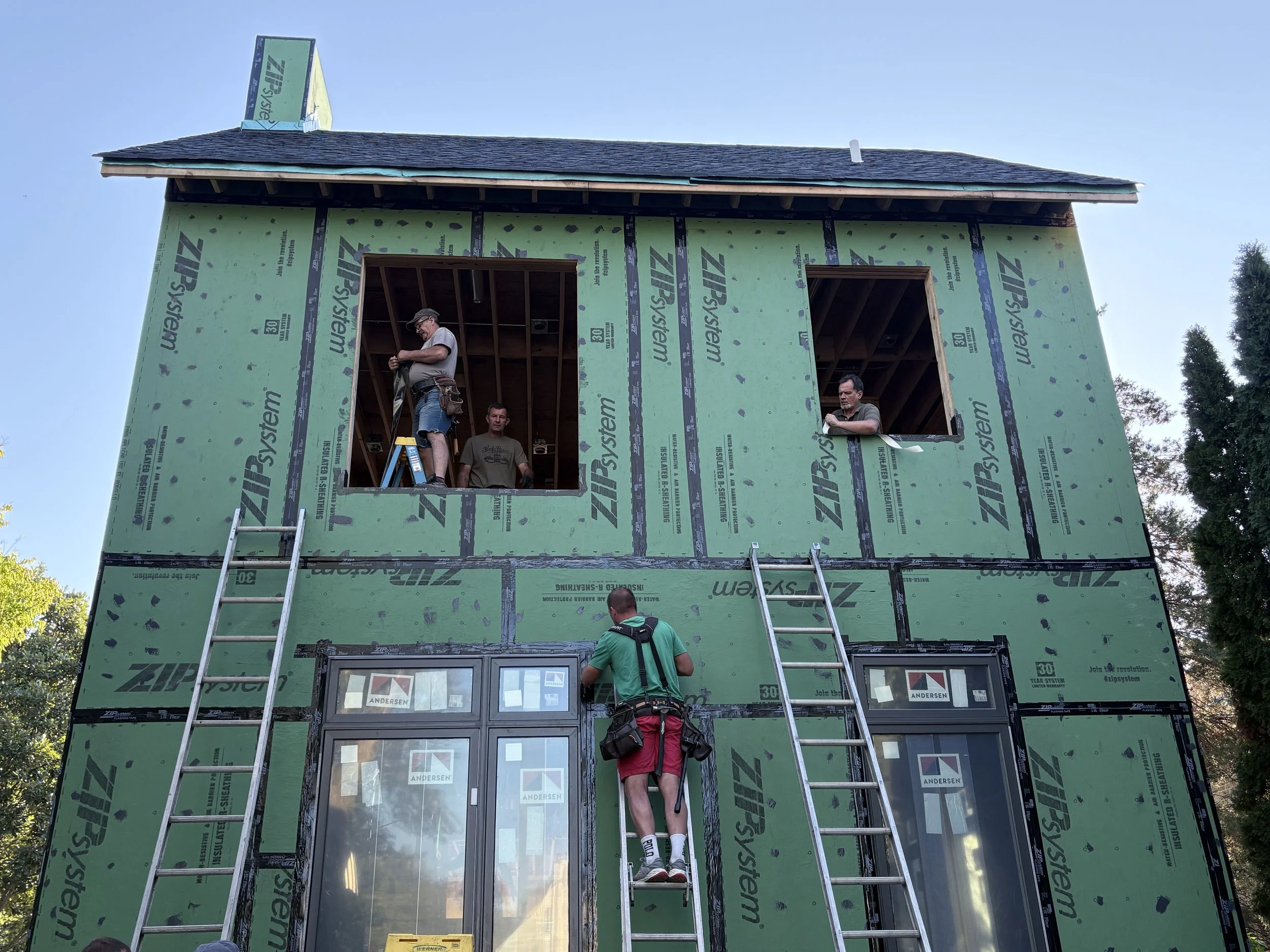 Building Envelope Control Layers 101, From a Real Construction Site