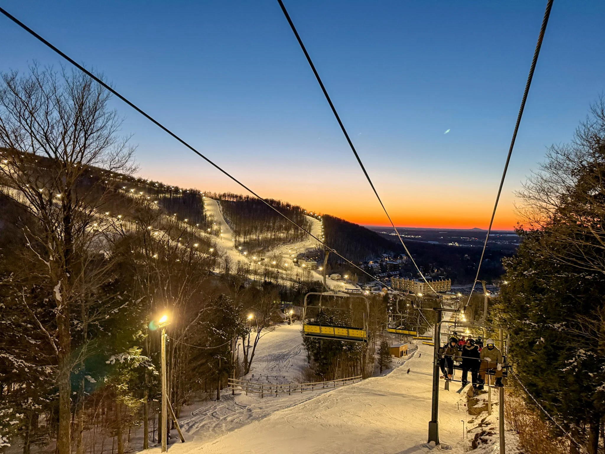 Bromont Nuit Blanche (Night skiing) 2026