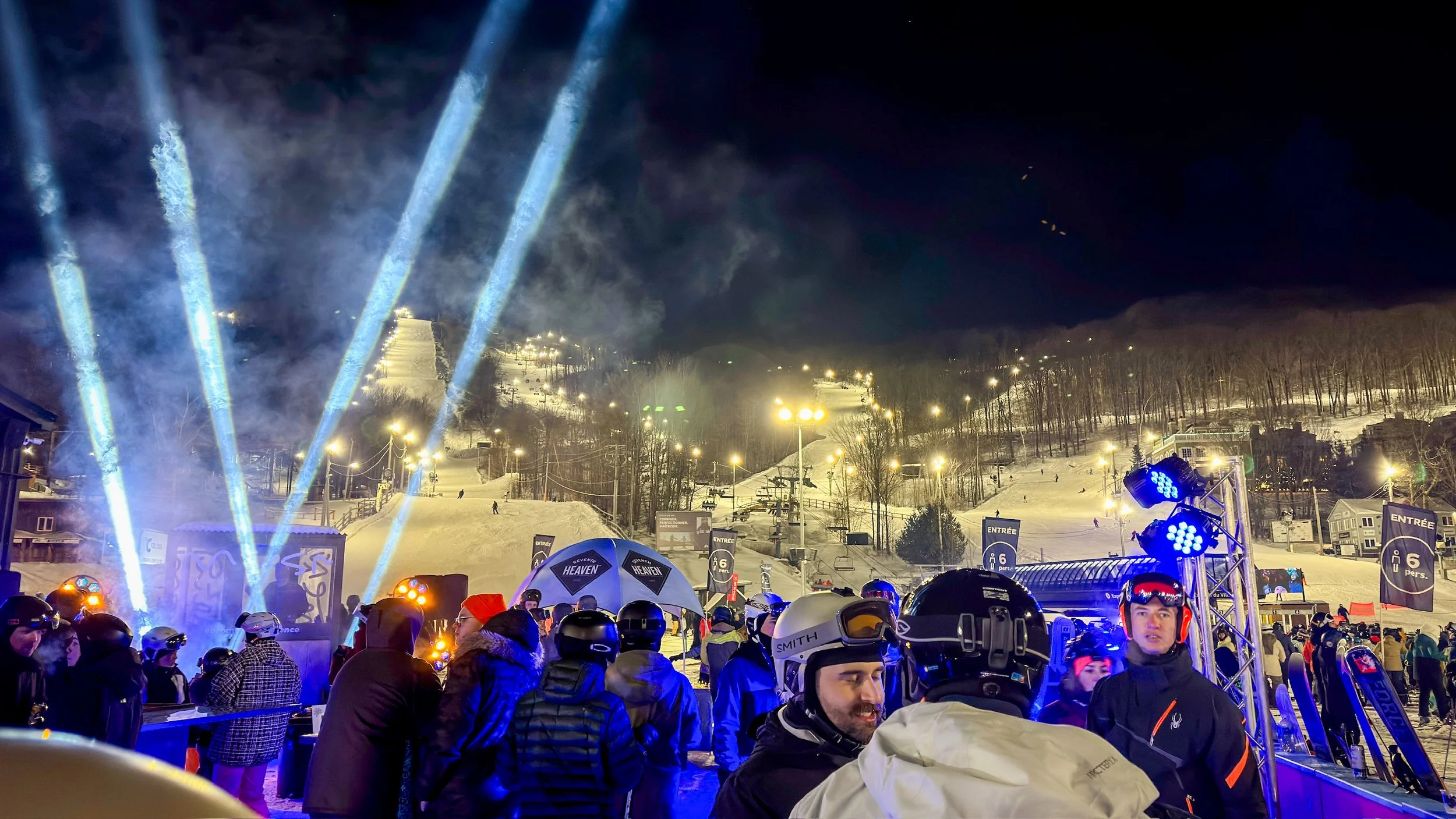 Bromont Nuit Blanche (Night skiing) 2026