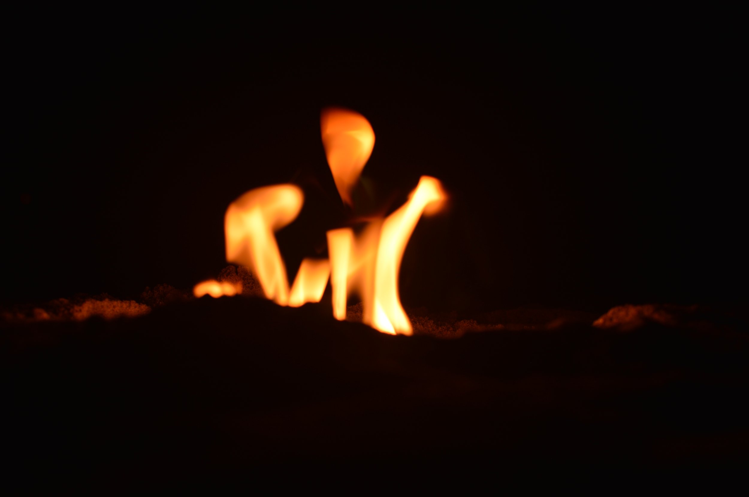 Flame on Beach 1