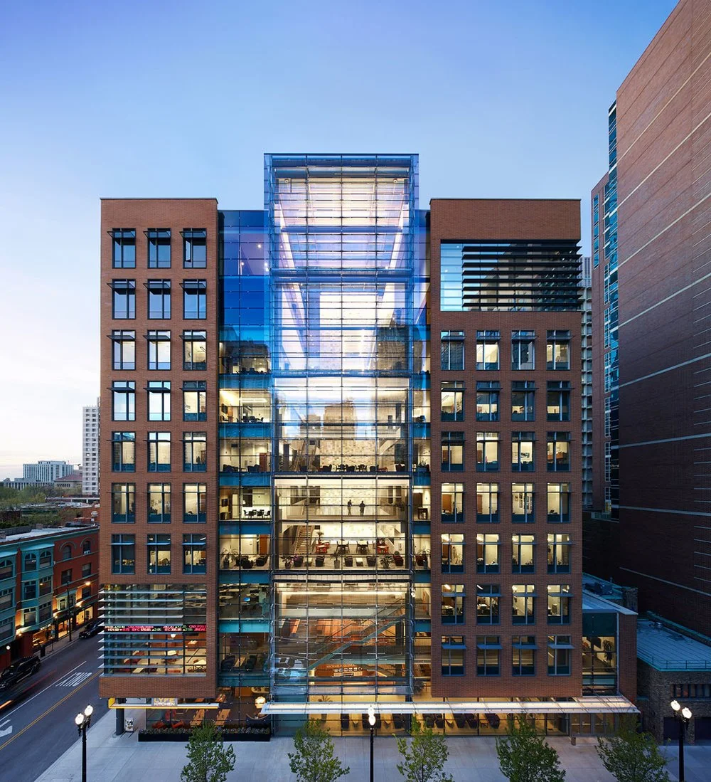 Loyola University Schreiber Center — Innovation Glass · High ...