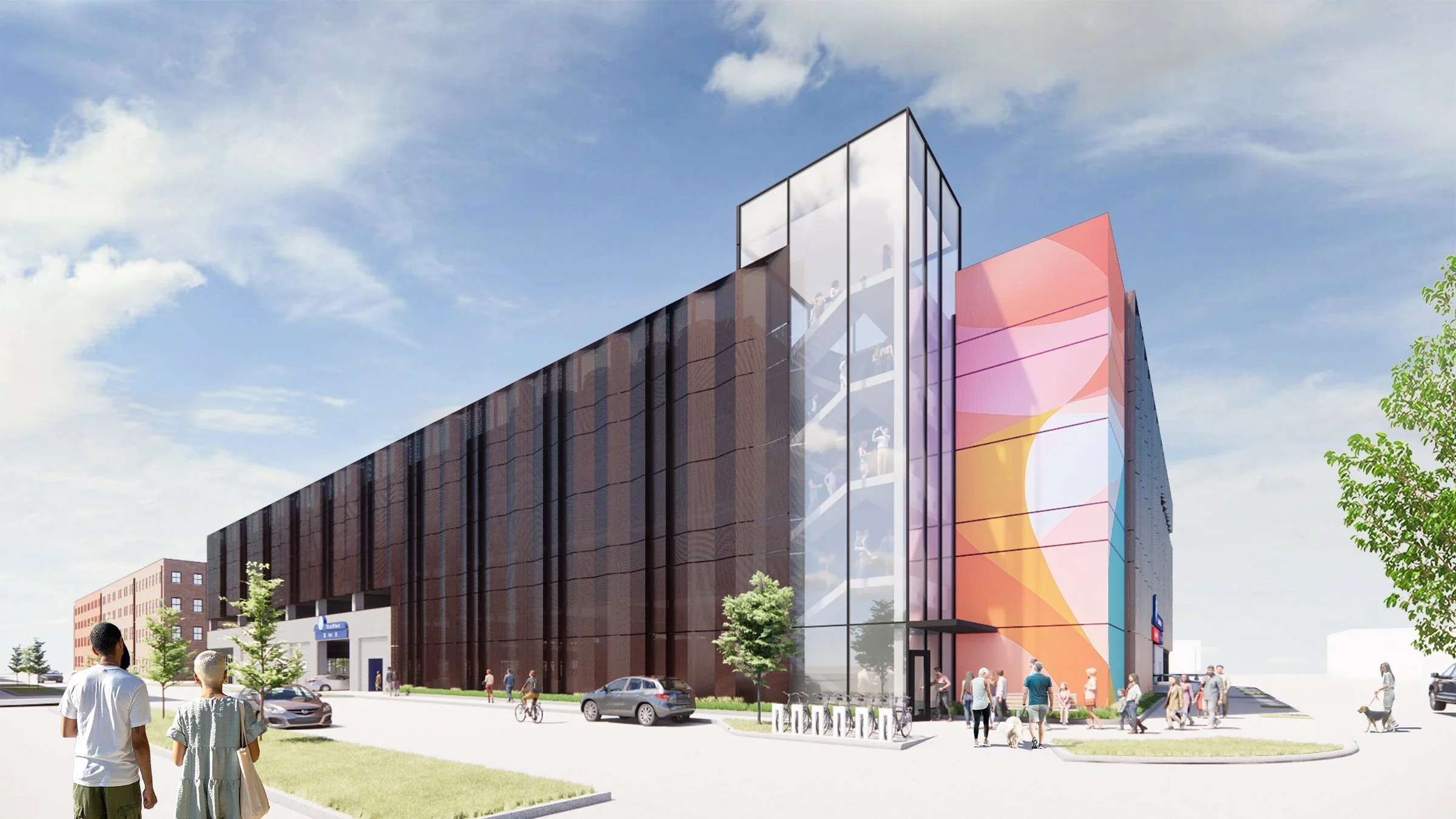 Millwork Commons Parking Garage