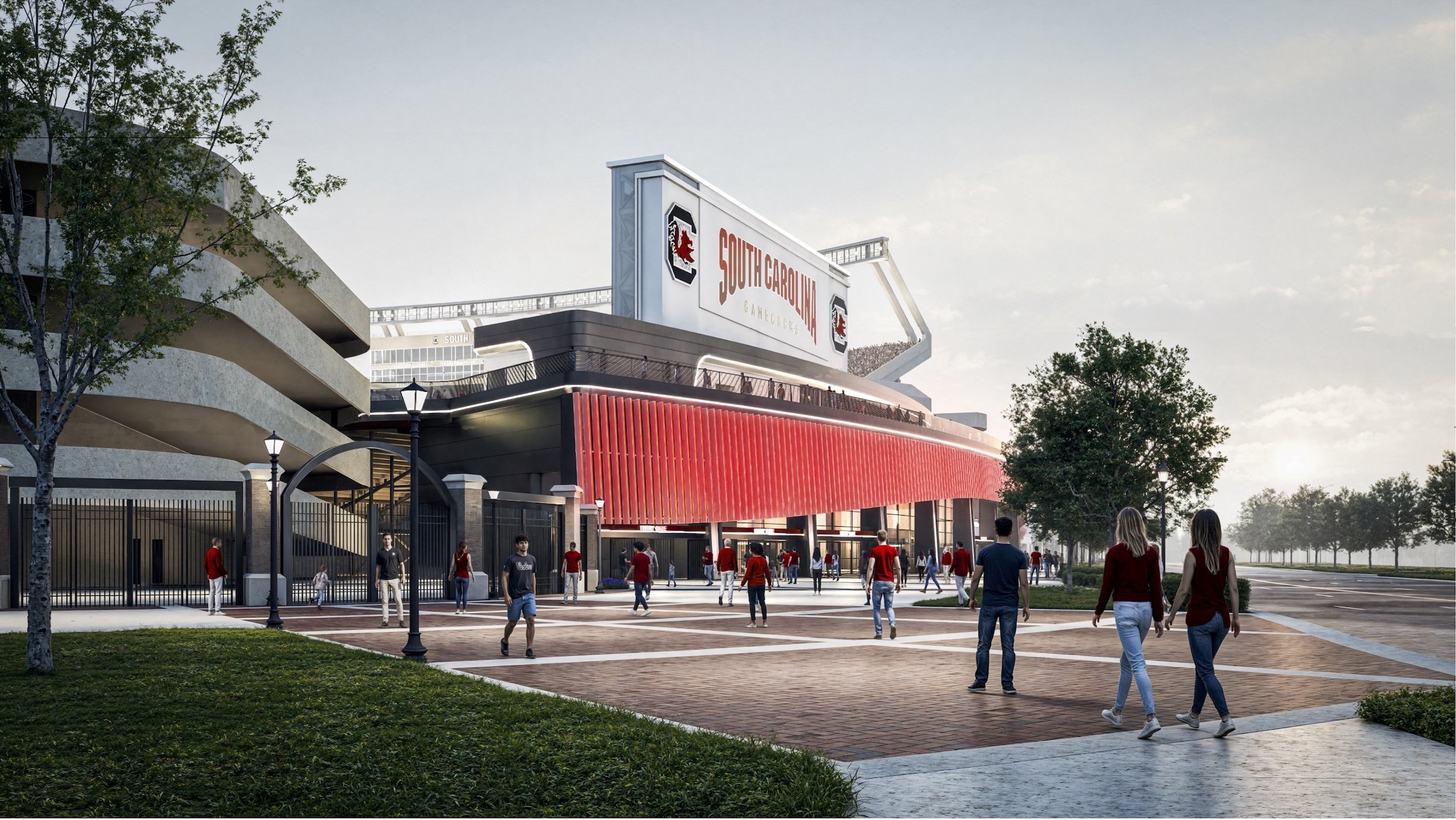 Williams-Brice Stadium at U. South Carolina