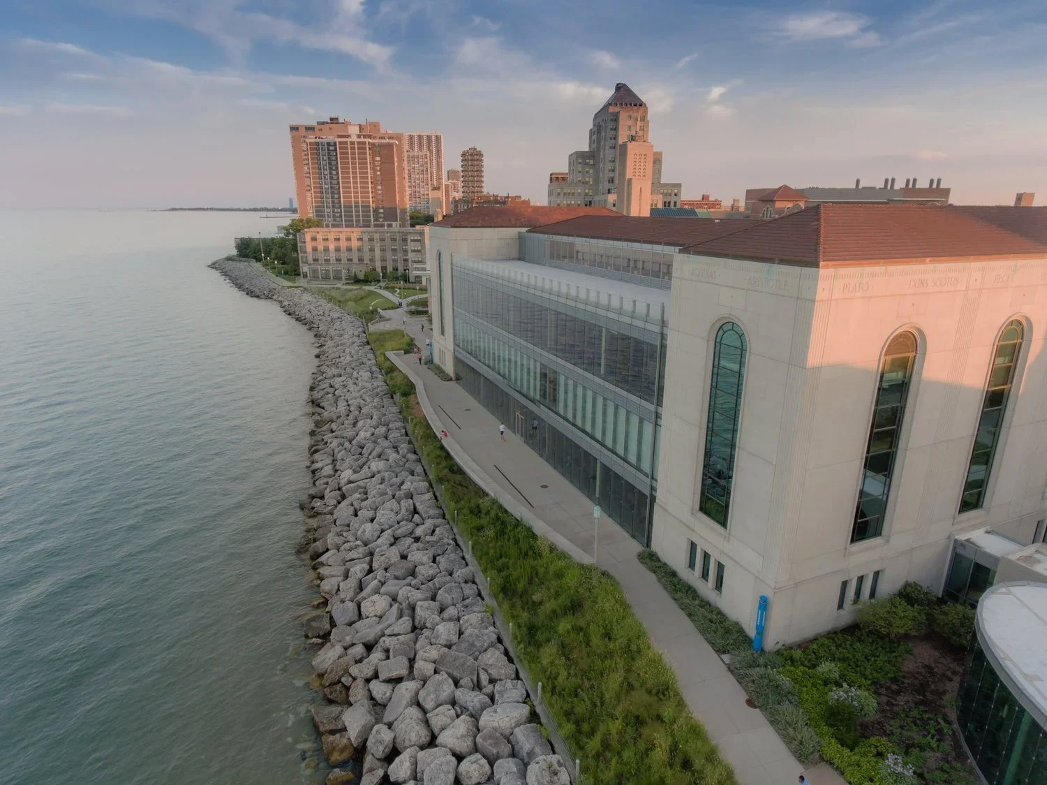 LEED Silver certified Loyola Information Commons with VS1 vents