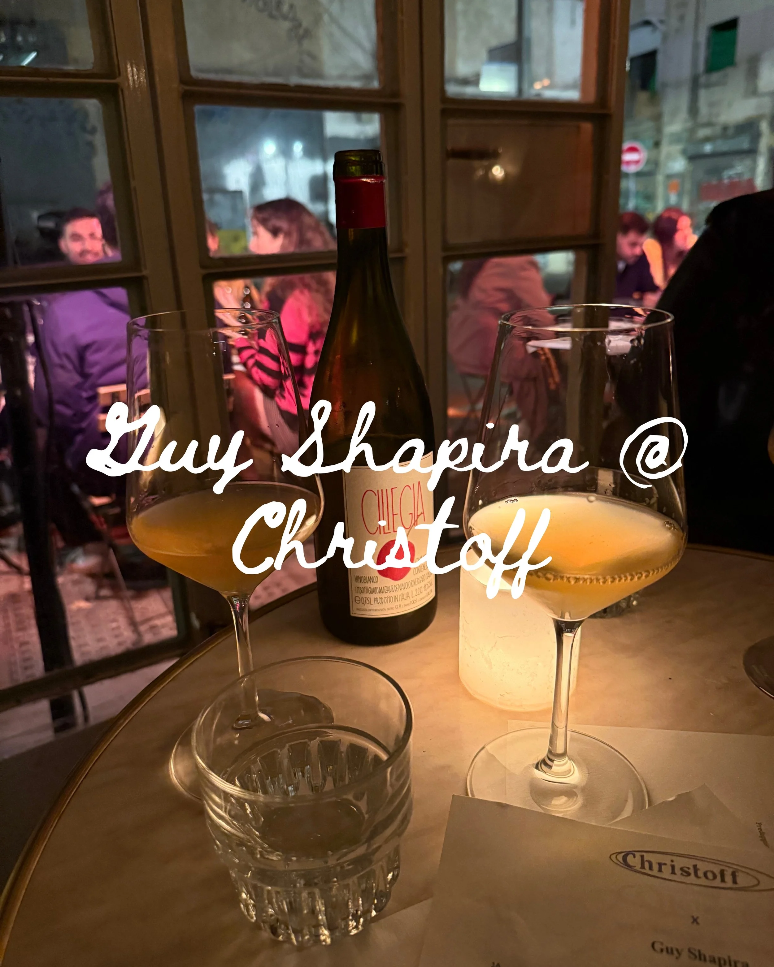 Recap from a Neapolitan pizza popup at Christoff Wine Salon by chef Guy Shapira.