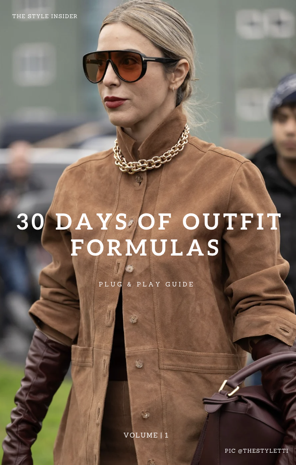 30 DAYS OF OUTFIT FORMULAS