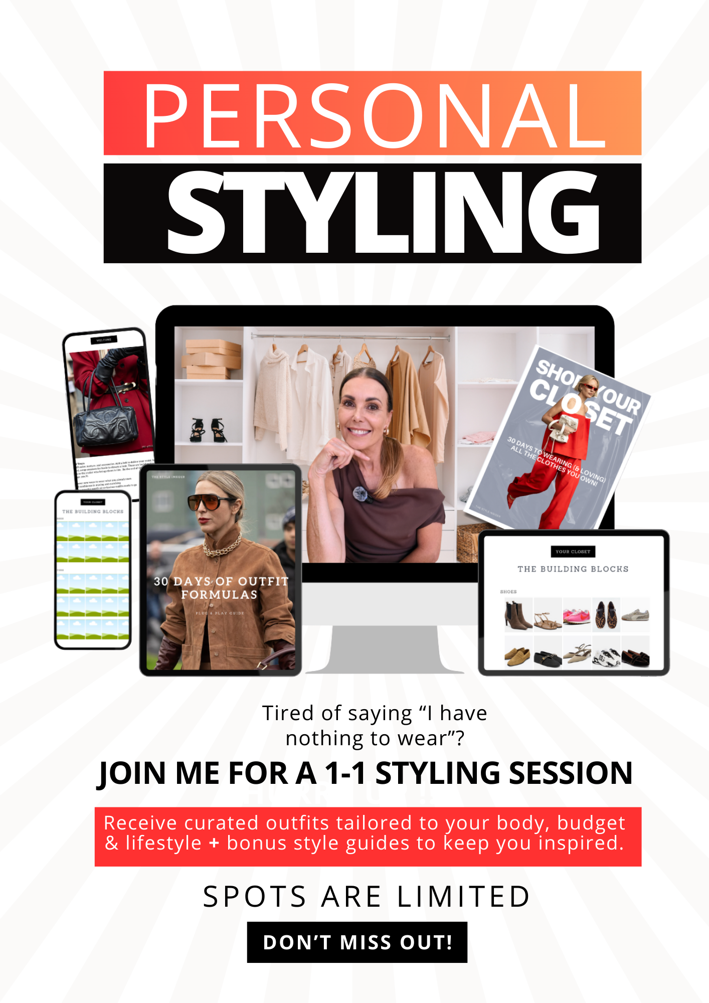 PERSONAL STYLING SESSION