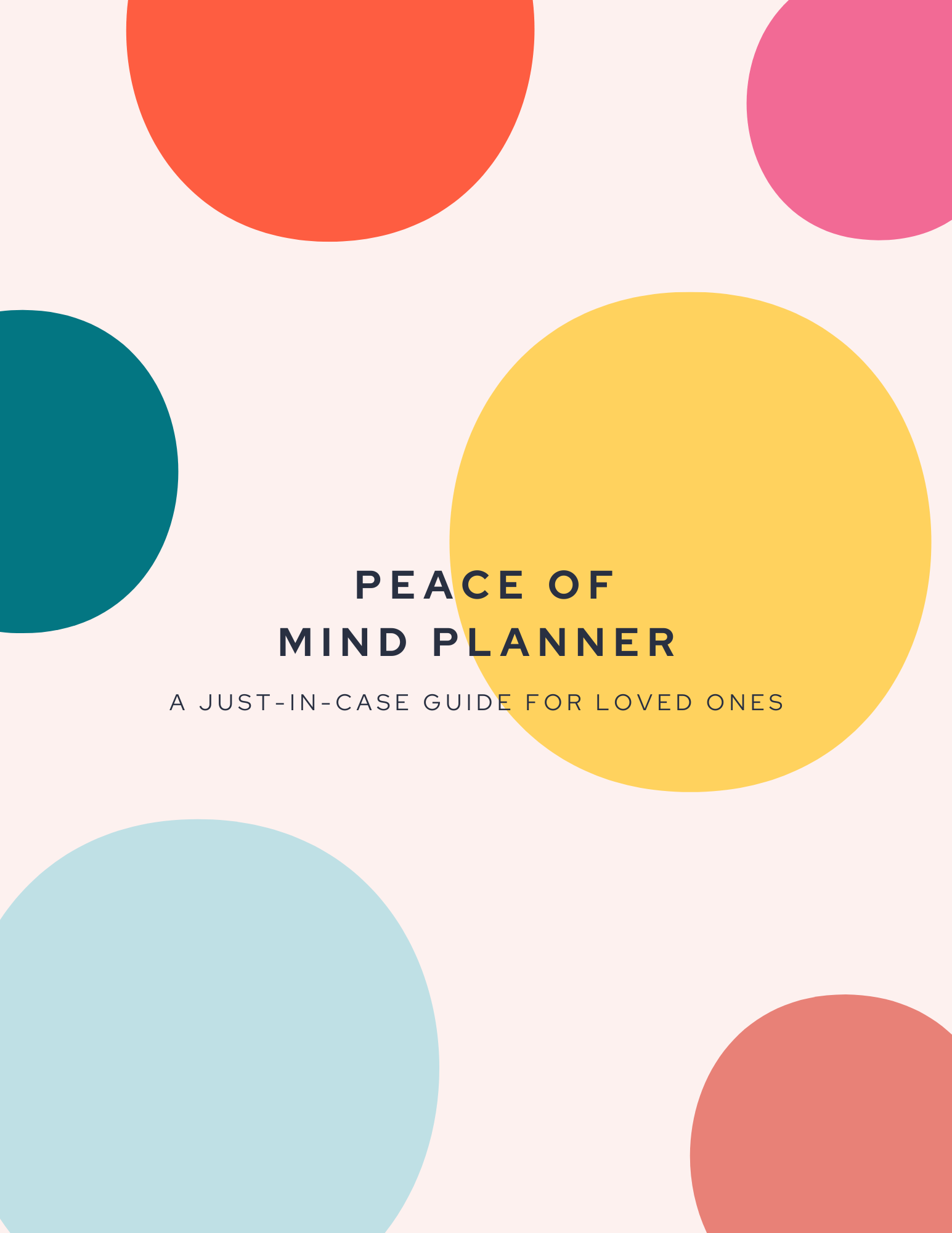 Peace of Mind Planner