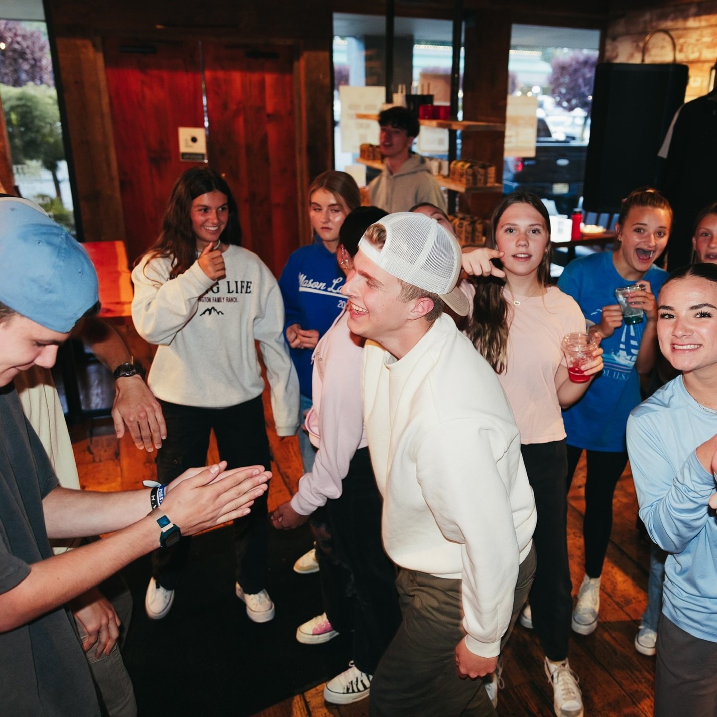 we baaacckk! the first yc high school gathering of the school year is this thursday night and we can&rsquo;t wait to see you and the whole crew! 

tell all the people.