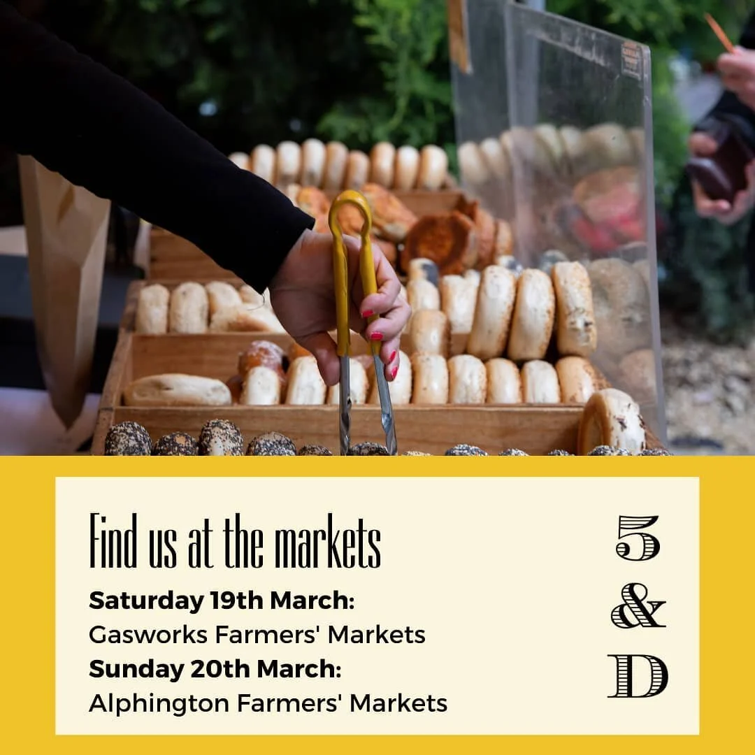 Catch us this weekend at the following markets:
.
🥯Saturday 19th March - Gasworks Farmers' Markets 8am-1pm, 21 Graham St, Albert Park @gasworksartspark @regionalfarmersmarkets
.
🥯 Sunday 20th March - Alphington Farmers' Markets 9am - 1pm, 2 Wingrov