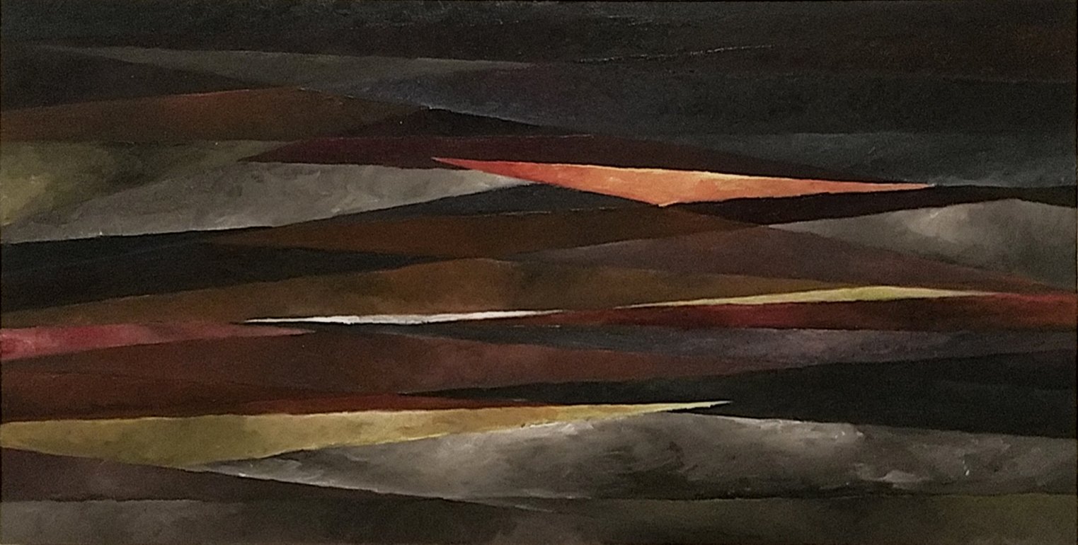 Pieces of the Clouds, 2017
oil on wood board