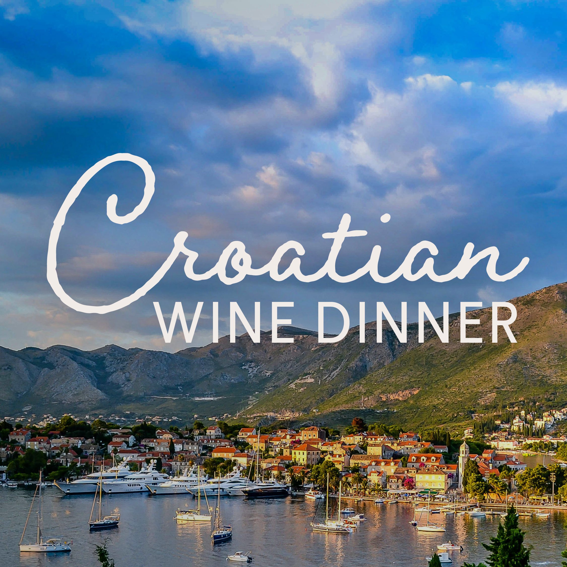 Croatian Wine Dinner