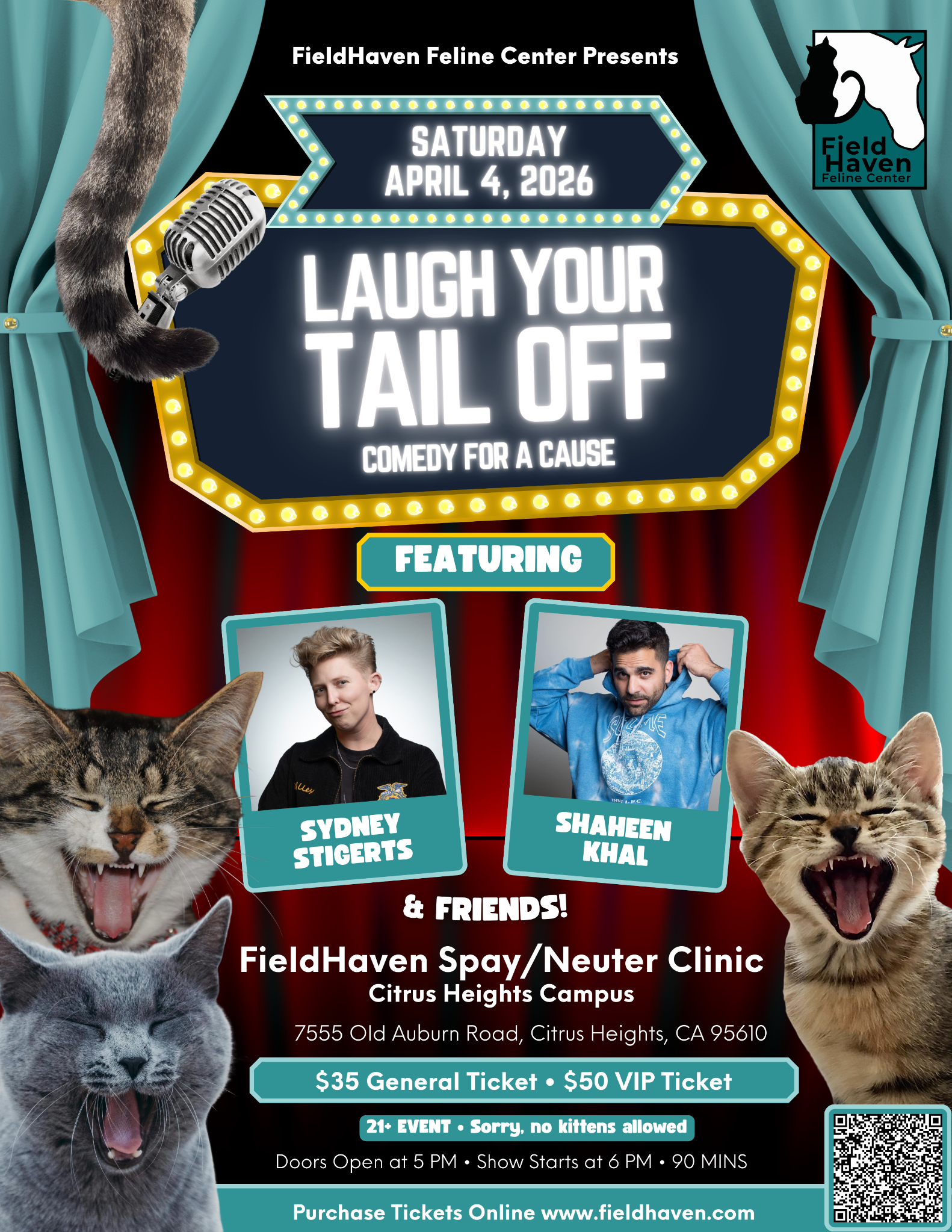 Laugh your Tail Off: Fundraiser Show