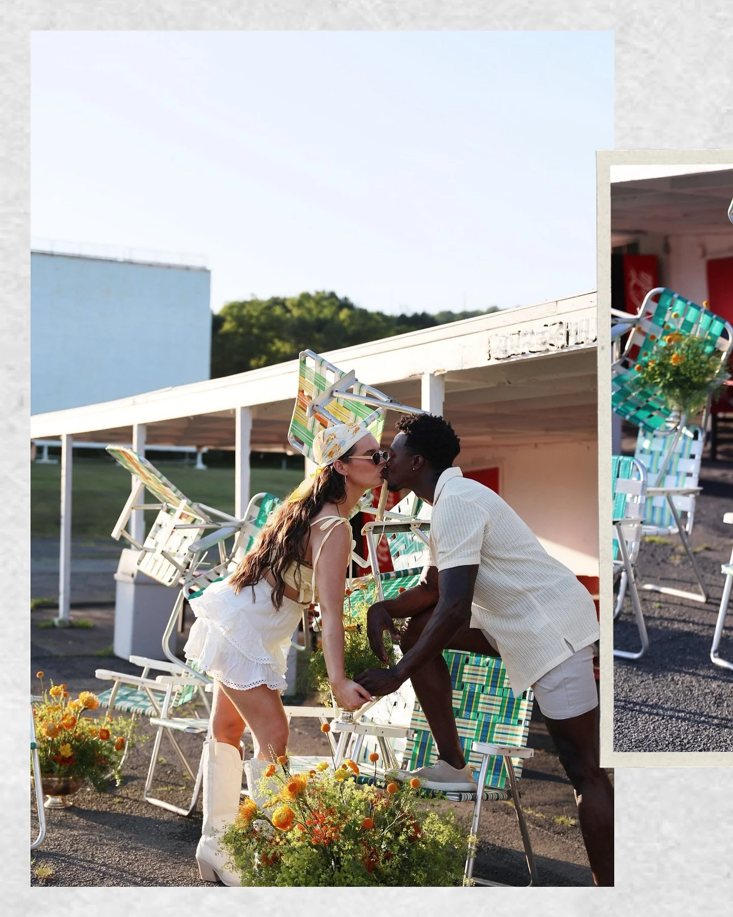 ☮️ 🌼 🍿 🎥 🚙 🪩 

Host | @studio515_scranton 
Creative Director &bull; Production Design | @pepperlavenderdesignco 
Posing &amp; Directing &bull; Production Manager | @tialeighphotography 
Location | @circledrivein 
Florals | @sashaallisonflorist 

