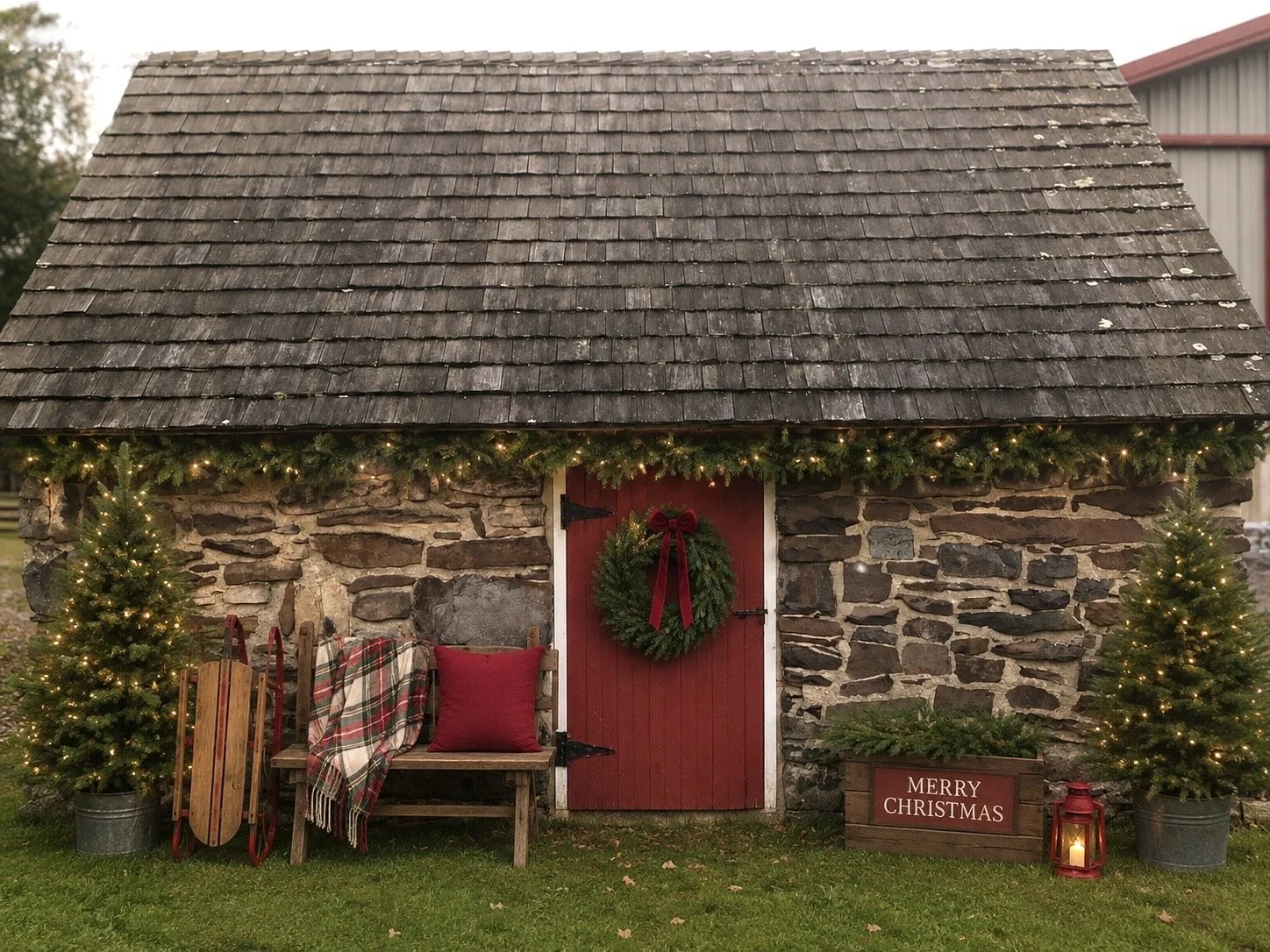Christmas Barn Minis