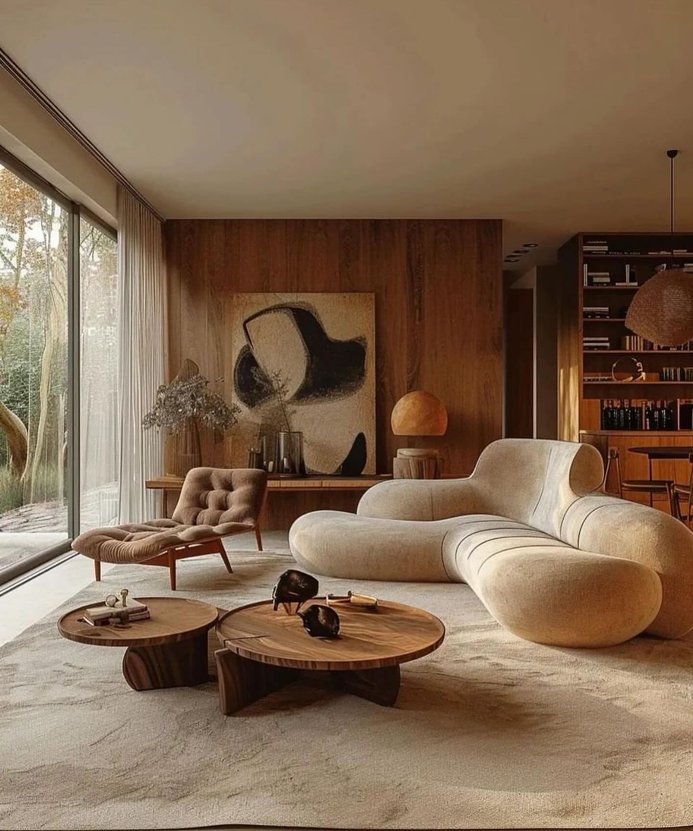 Loving the soft shapes and the juxtaposition of textures and colors

🧡

#interiordesign #interiordesigner #architect #architecture #neutralcolors #livingroom #residentialdesign #luxuryhomes #luxury