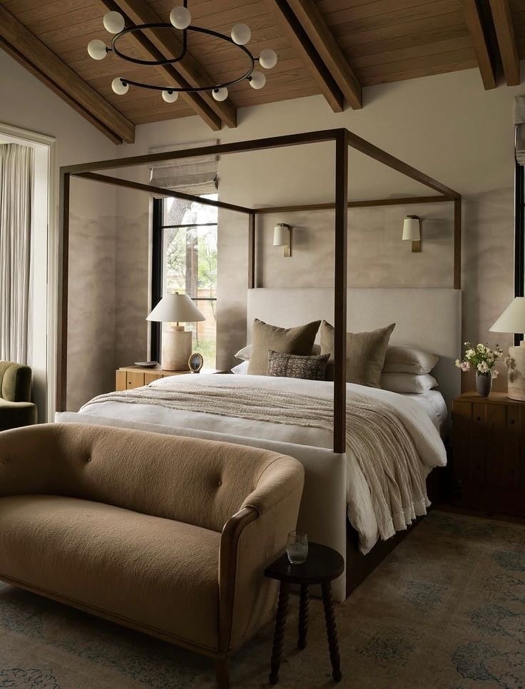 Your master bedroom should feel like your personal sanctuary &mdash; a place where design meets comfort. 

From serene minimalist spaces with clean lines and soft tones, to dramatic moody rooms layered with texture and depth, there&rsquo;s a style fo