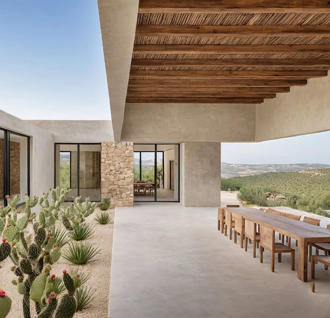 Under the warm Puglian sun, this villa blends raw beauty with refined minimalism. 

Stone walls, earthy tones, and sleek lines create a dialogue between tradition and modernity. 

Every view frames the rolling countryside, every material tells a stor