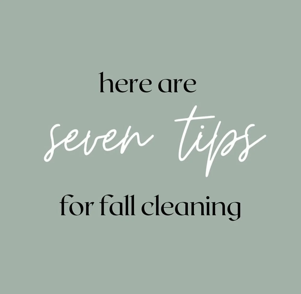 It&rsquo;s not too early to start FALL CLEANING! 

Here are 7 tips to help you! 

#interiordesign #interiordesigner #fall #fallcleaning #architect #architecture #designtips #catiasanderdesign