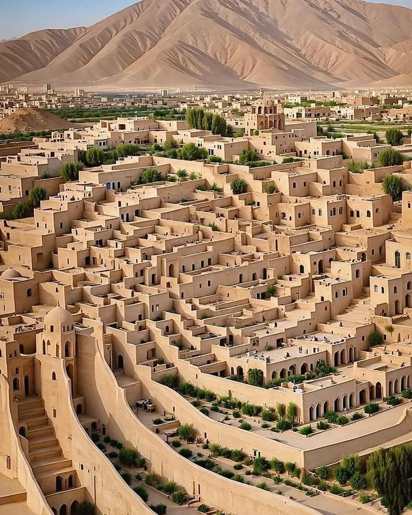 Under the scorching sun of Iran&rsquo;s central desert, Yazd stands out as one of the greatest examples of architecture adapted to an arid climate. 

With more than a thousand years of history, its historic center, a UNESCO World Heritage Site, is ma