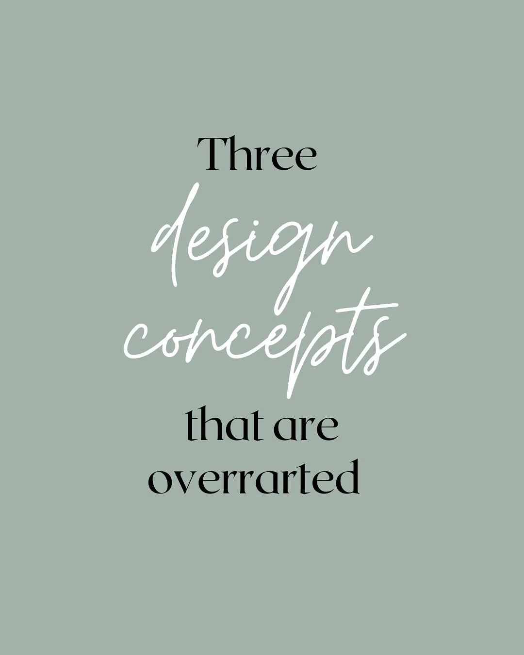 Three design concepts that are overrated!

#InteriorDesign #DesignTrends #OverratedDesign #InteriorTips #DesignTruths #InteriorDesignMyths #DesignFails #WhiteOnWhite #KitchenDesign #LightingDesign #InteriorTrends #DesignOverrated #GoodbyeEdison #Time