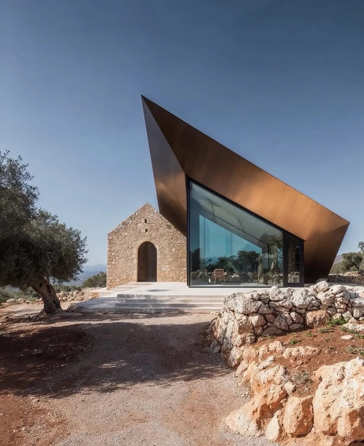 Hidden in the golden hills of Tuscany, this home doesn&rsquo;t just sit in the landscape it commands it.

Where ancient stone meets sharp modern lines, the past and future collide in perfect silence.

Every detail feels deliberate: concrete and glass