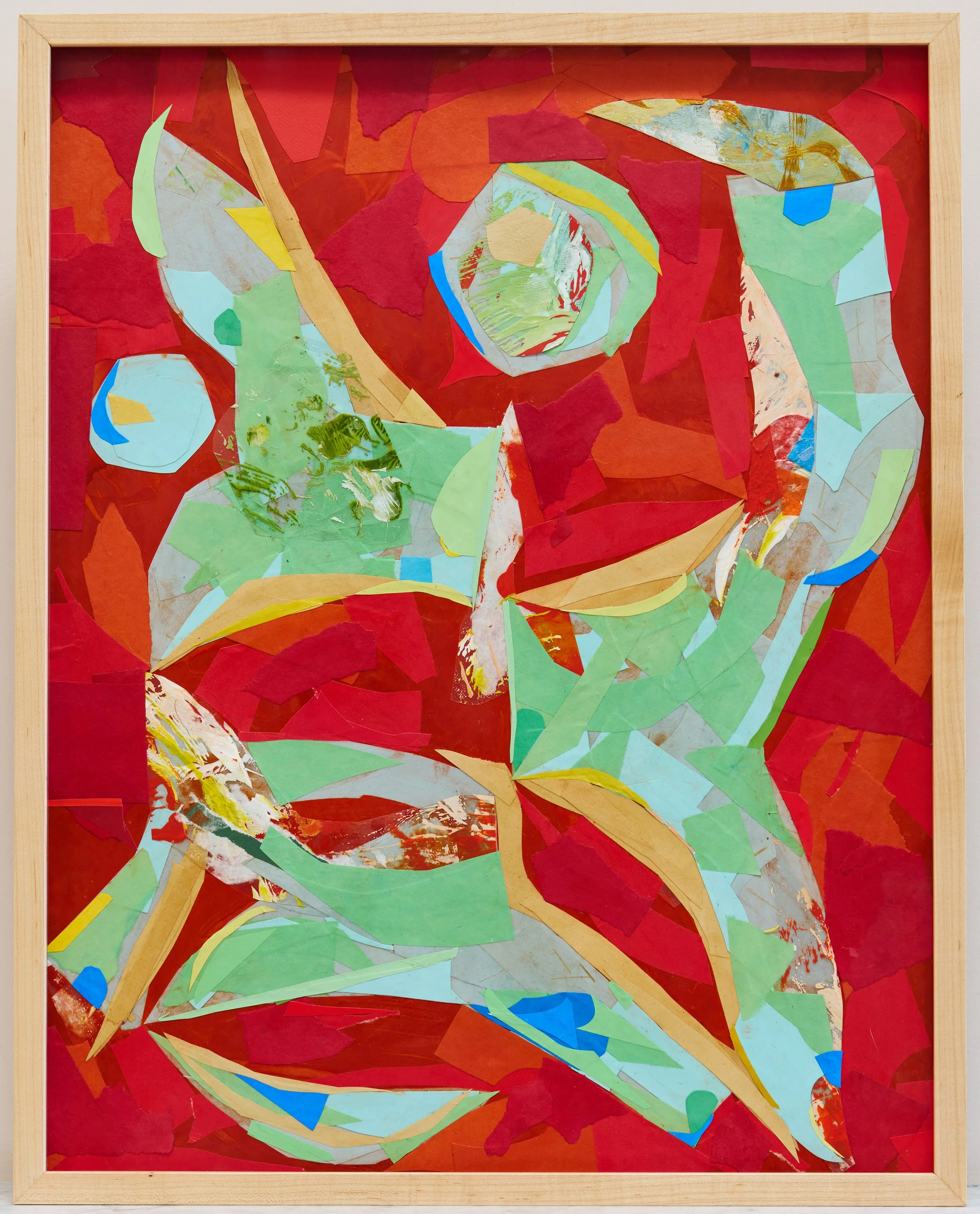 “Untitled” (motion 1), 2024
Color-Aid, washi paper, construction paper 23 1⁄2” x 29 1⁄2” on tag board