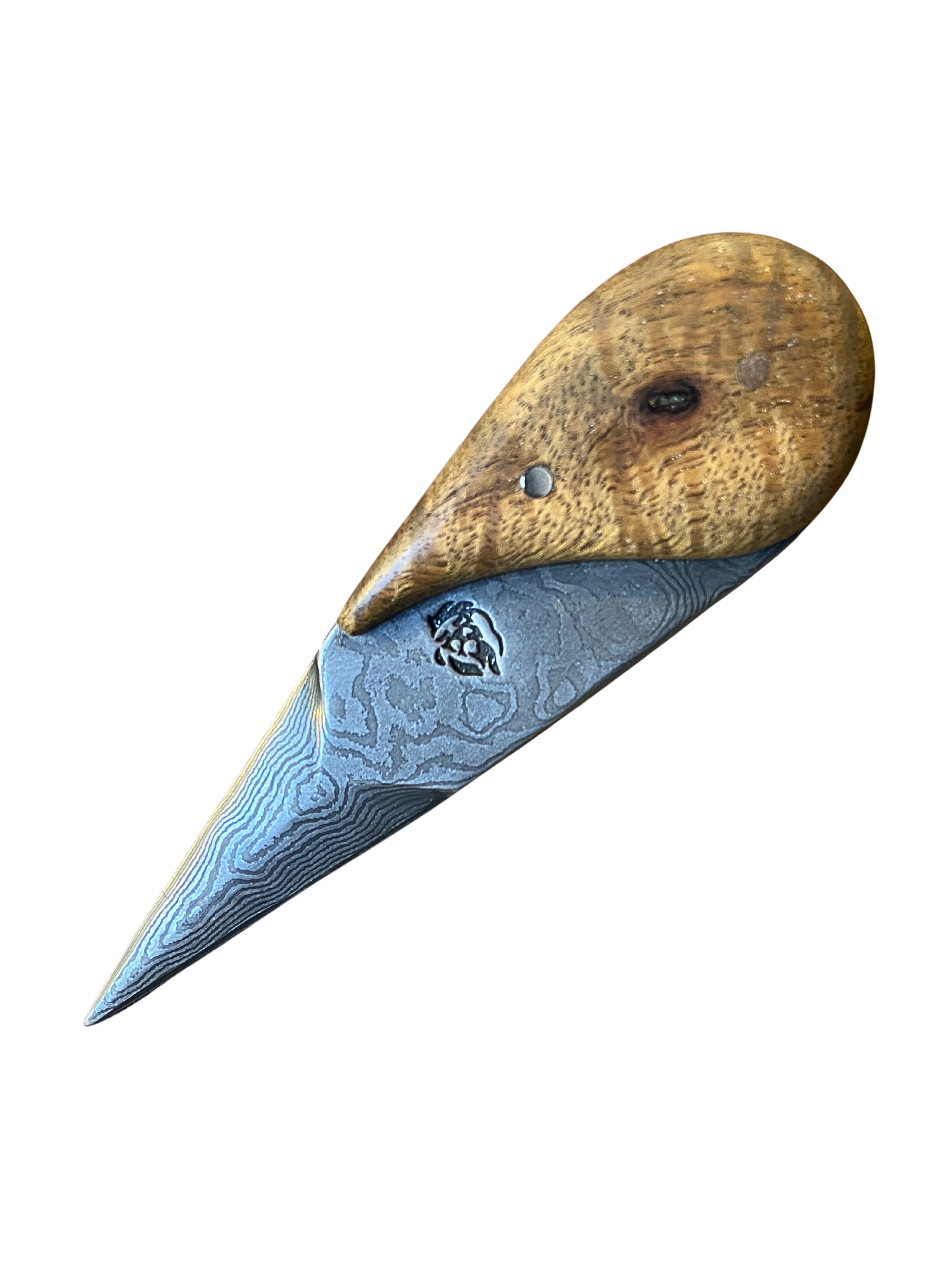 Couteau à huîtres Damassé