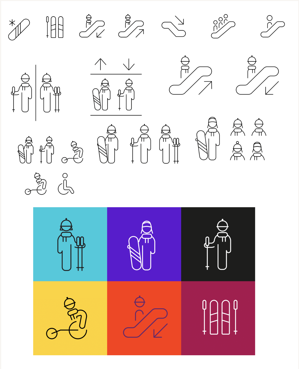 Icons for wayfinding