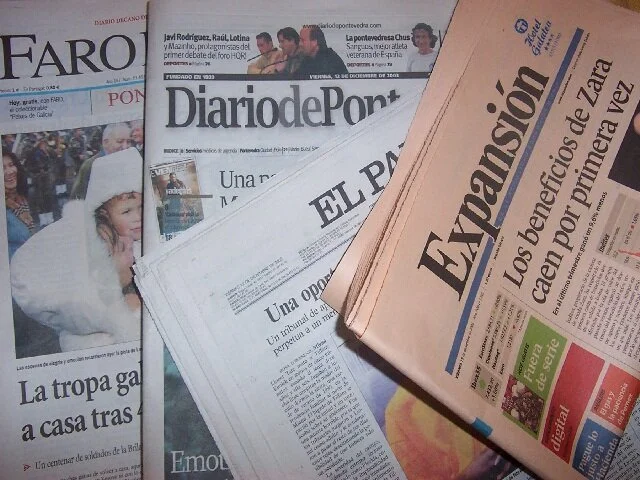 Aprende a exprimir los periódicos y revistas